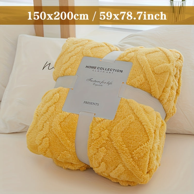 3D Jacquard Dekbed met Geometrisch Patroon – Ultradun Microvezel, Lichtgewicht en Machinewasbaar