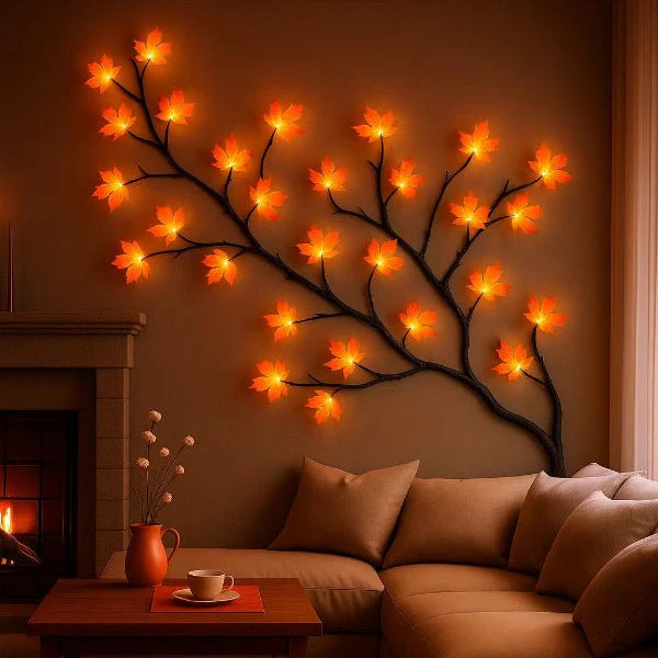 LED Wanddecoratie - Betoverende Muurdecoratie voor Woonkamer en Slaapkamer