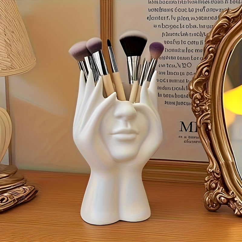 Creatieve Make-up Kwastenhouder - Functionele Organizer voor Cosmetica