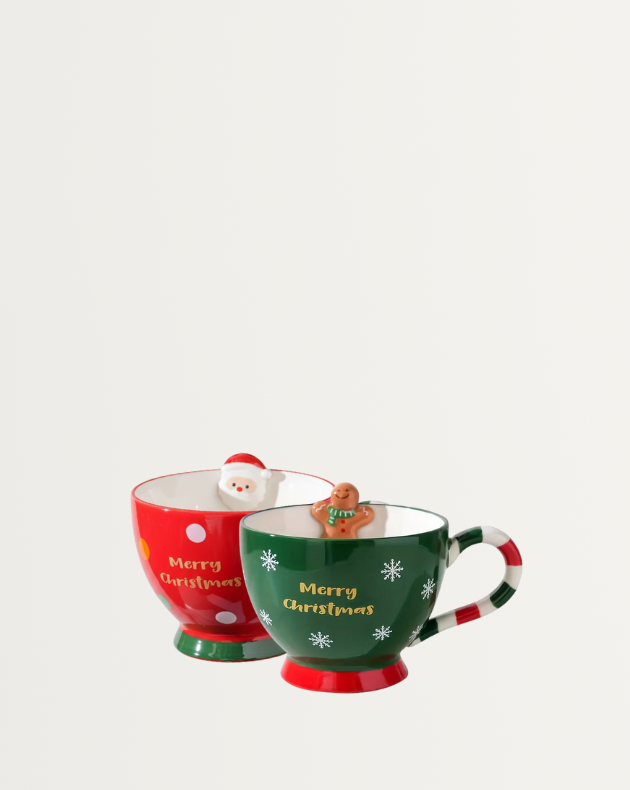 Feestelijke Keramische Mok 500 ml – Cartoon Design