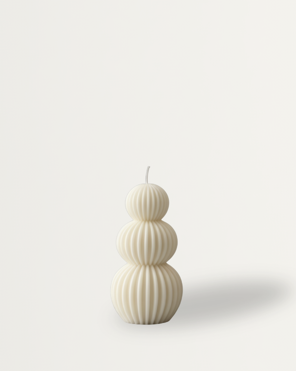 Minimalistische geometrische Kaars - Duurzaam Sojawas