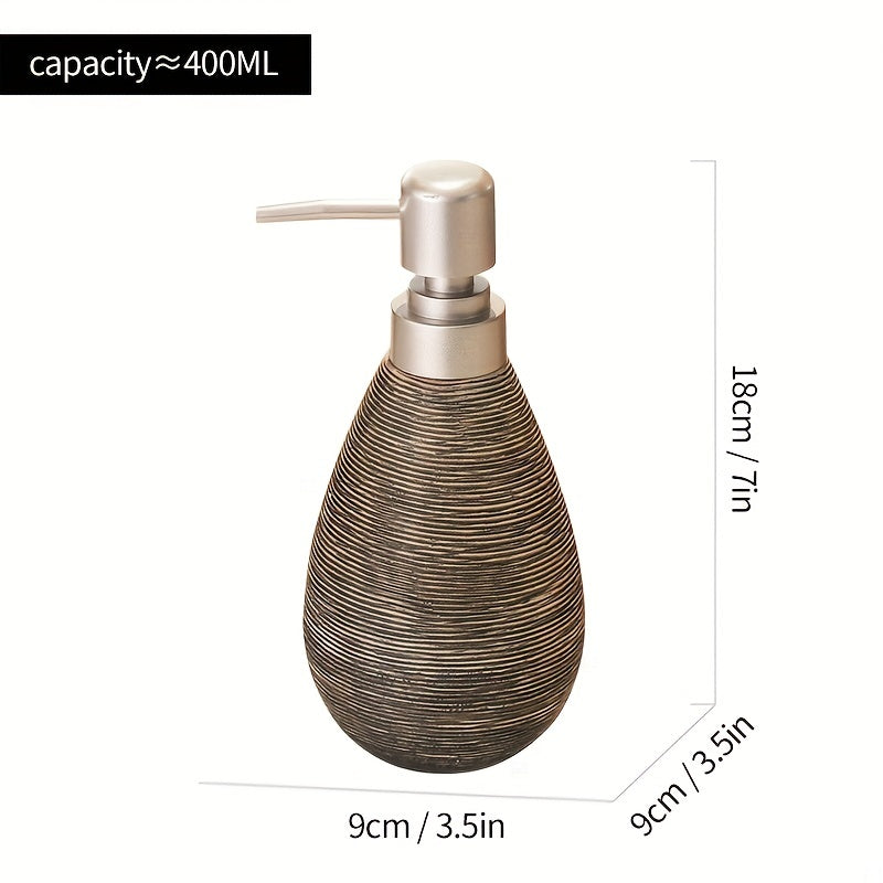 Creatieve Keramische Douchegel Fles met Pomp - Japanse Stijl Badkameraccessoire