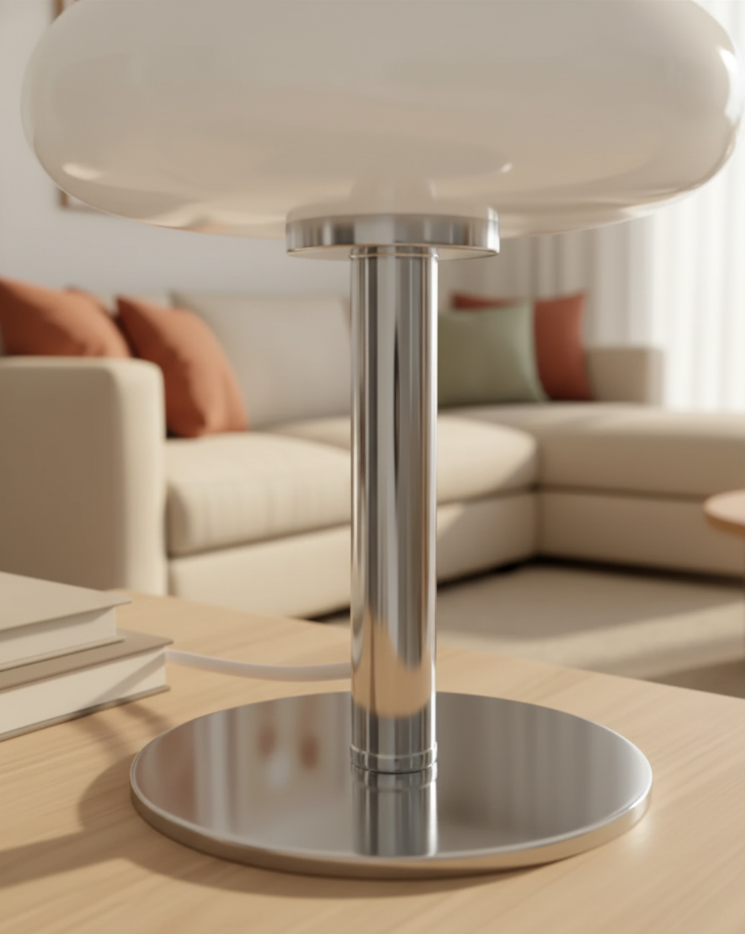 Glazen Tafel Lamp - Trichromatische Dimming