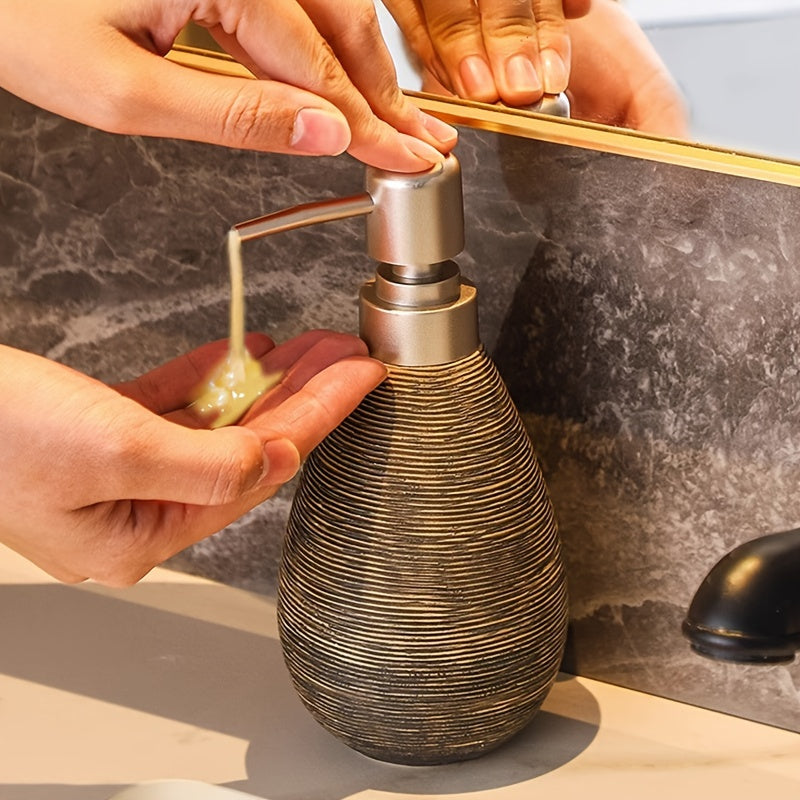 Creatieve Keramische Douchegel Fles met Pomp - Japanse Stijl Badkameraccessoire