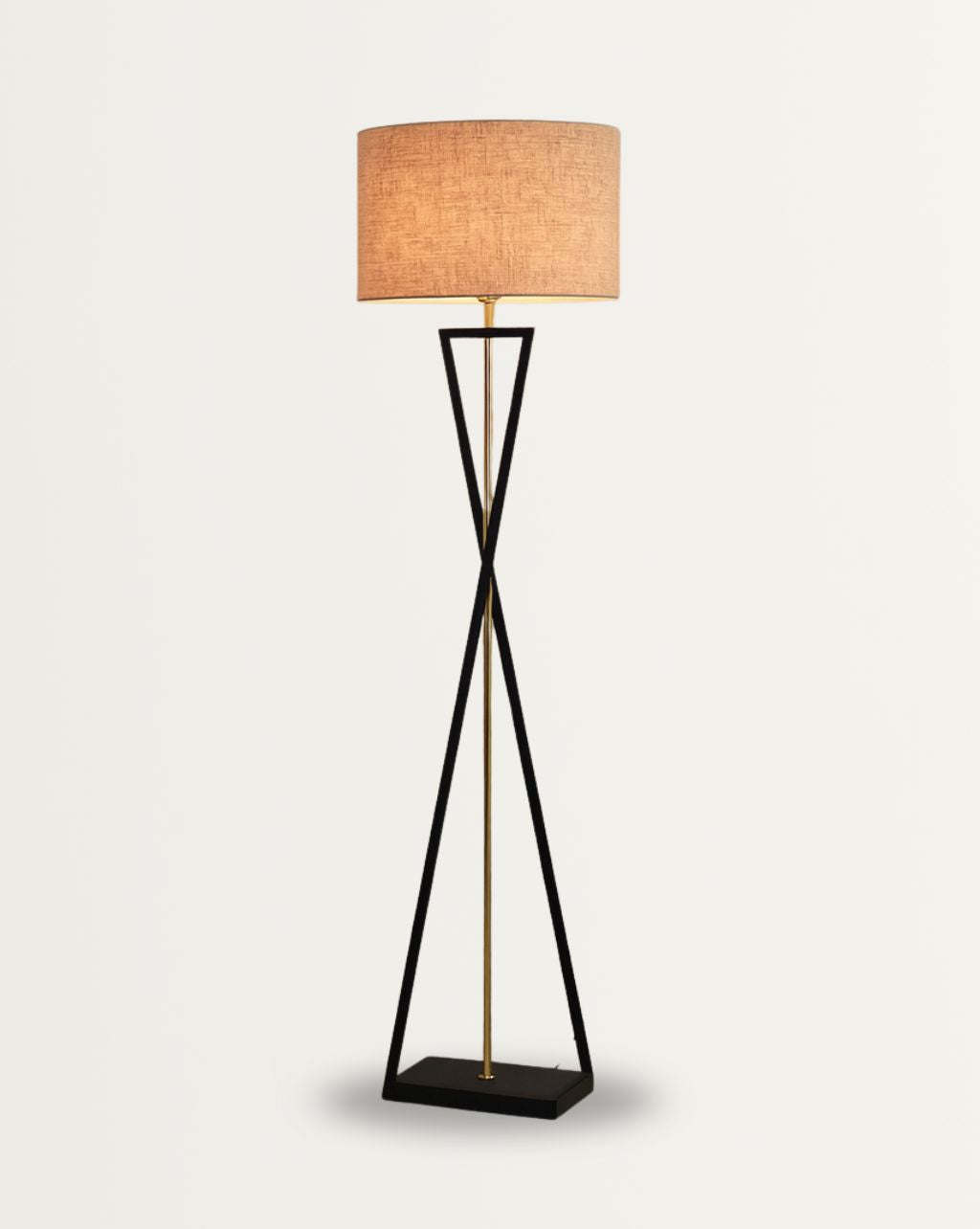 Vloerlamp Zwart - Moderne Nordic Staande Lamp voor Woonkamer en Slaapkamer