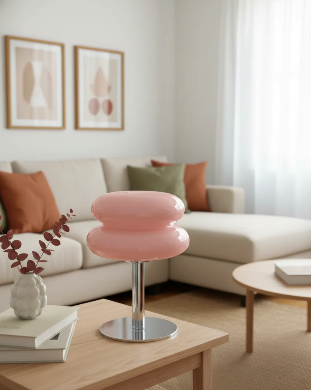 Glazen Tafel Lamp - Trichromatische Dimming