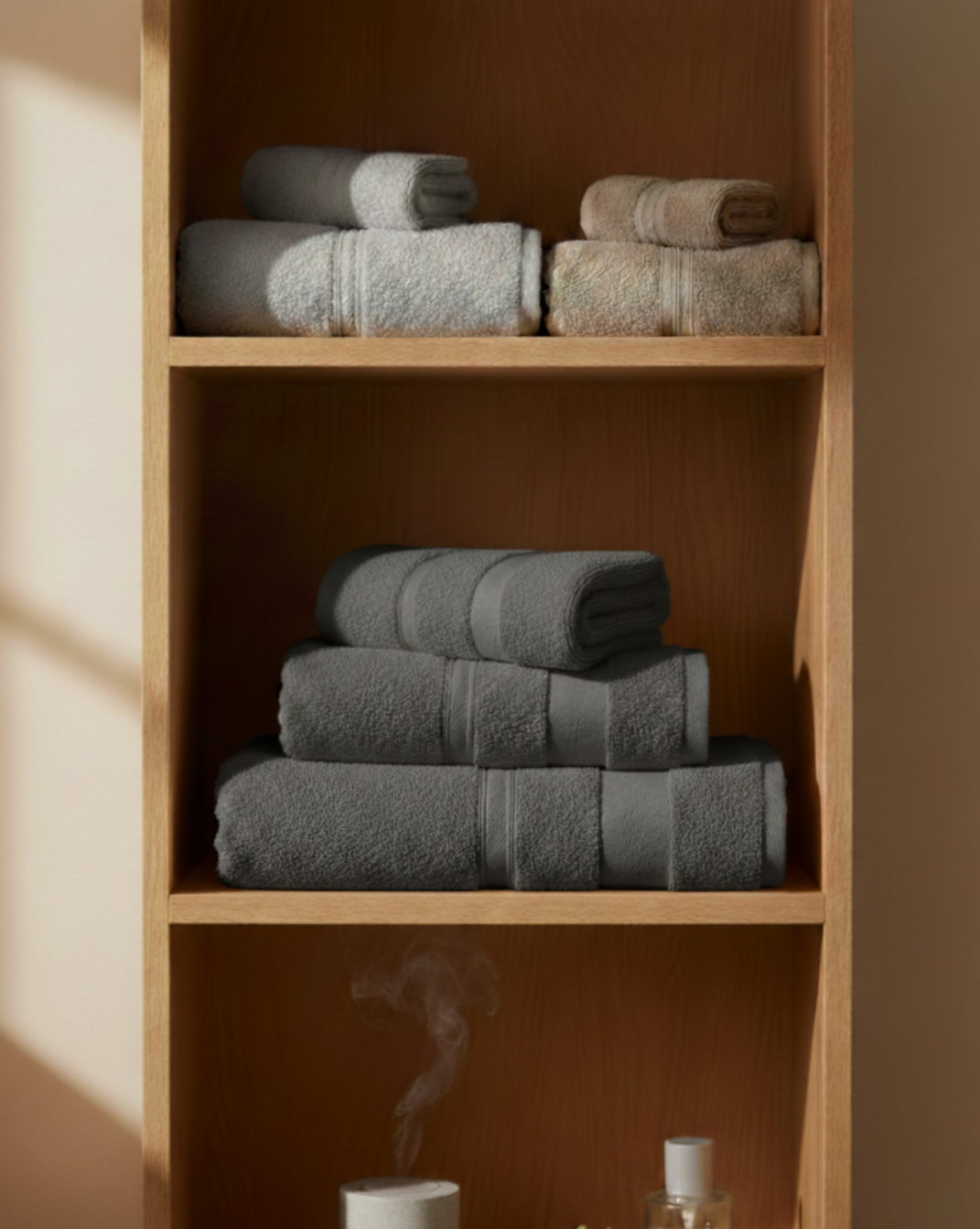 Badhanddoek Set Katoen (4 stuks)