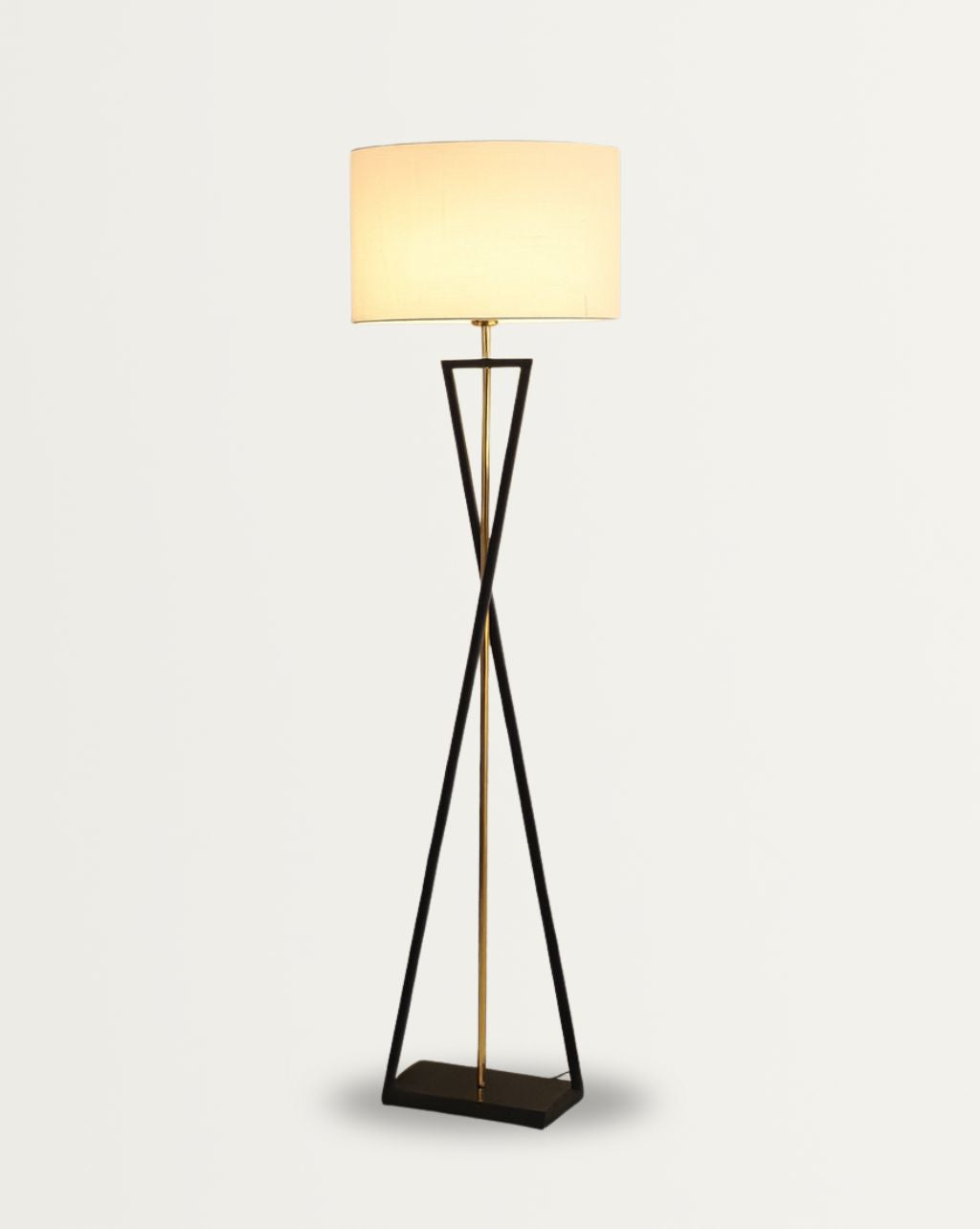 Vloerlamp Zwart - Moderne Nordic Staande Lamp voor Woonkamer en Slaapkamer