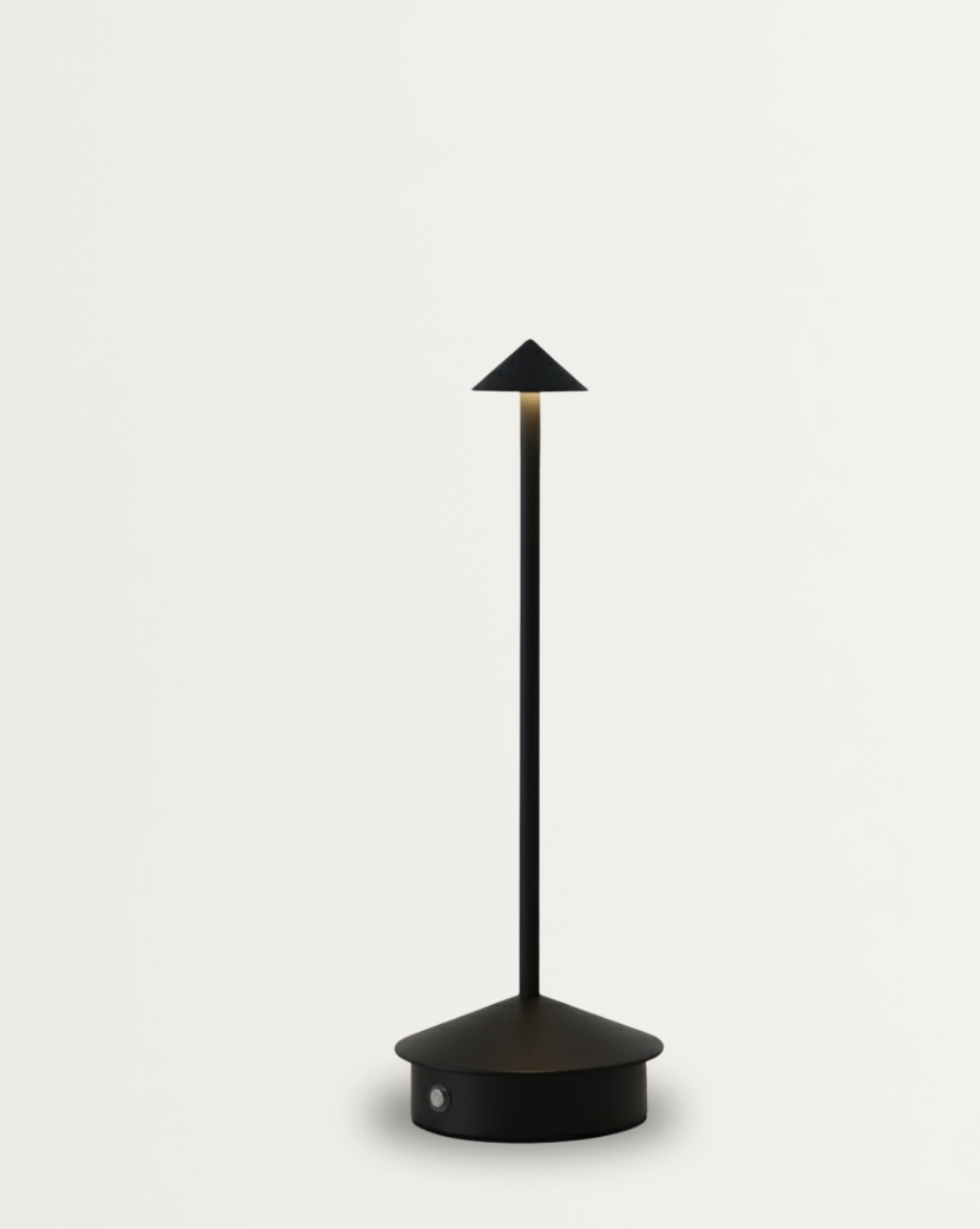Draadloze LED Tafellamp met Traploze Dimming en Oplaadbare Batterij – Modern Design voor Diverse Kamers
