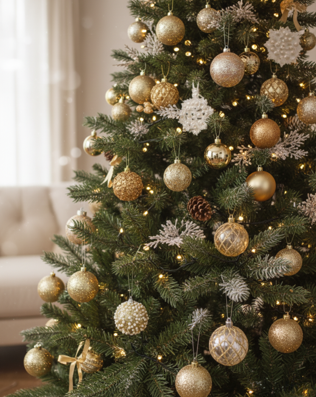 meerkleurige luxe kerstballen set - 16st