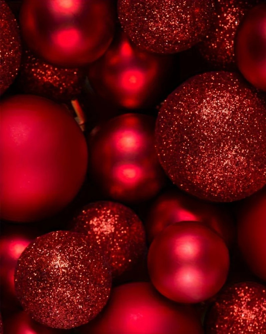 Basic kerstballen - 24 stuks