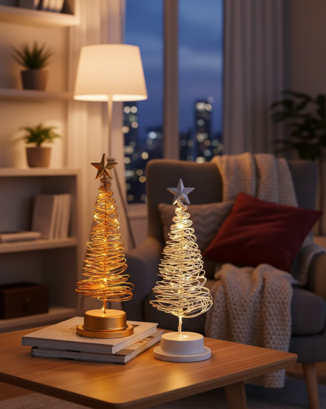 LED Kerstboom Tafellamp – Moderne Sfeerlamp