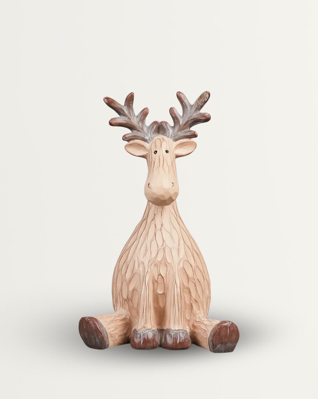 Feestelijk Rendier beeld - Kerstdecoratie vol Sfeer