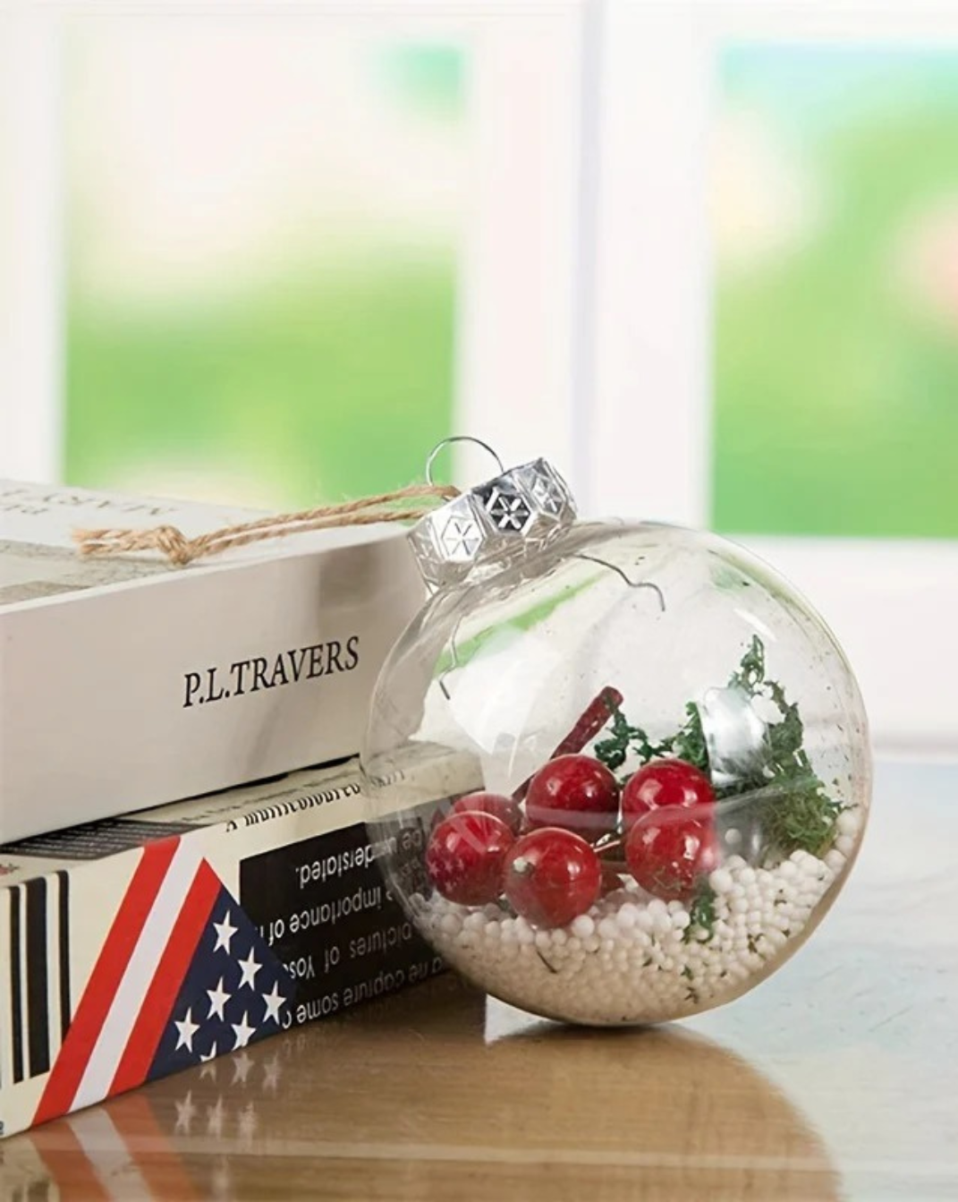 Feestelijke Kerstballen-Set – 6 Stuks – Stijlvolle Winterversiering