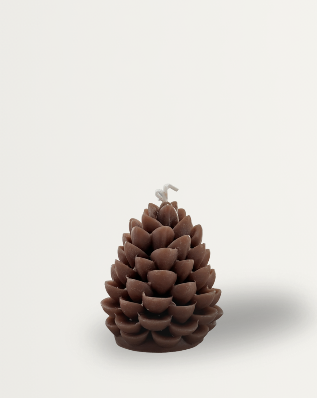 1pc Pijnboomvormige Geurende Kaars - Feestelijke Kerstdecoratie, Vakantiegeschenk, Creatieve Woon- en Kantoordecoratie, Binnen Gebruik, Niet Elektrisch, Geen Containers Nodig, Kerstdecoraties