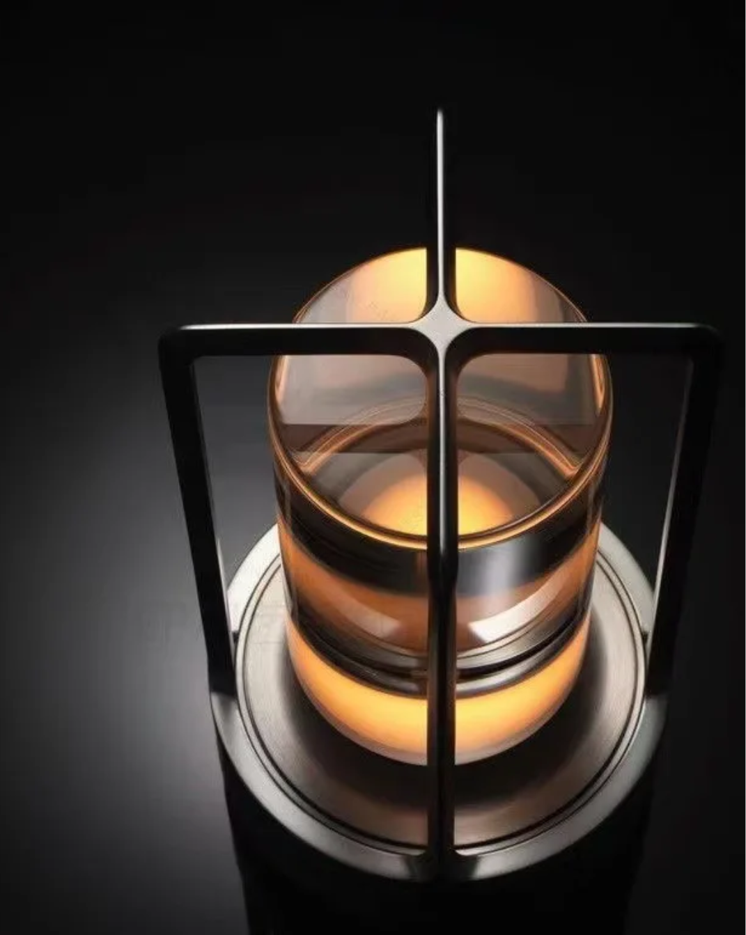 Minimalistische Crystal LED Lamp