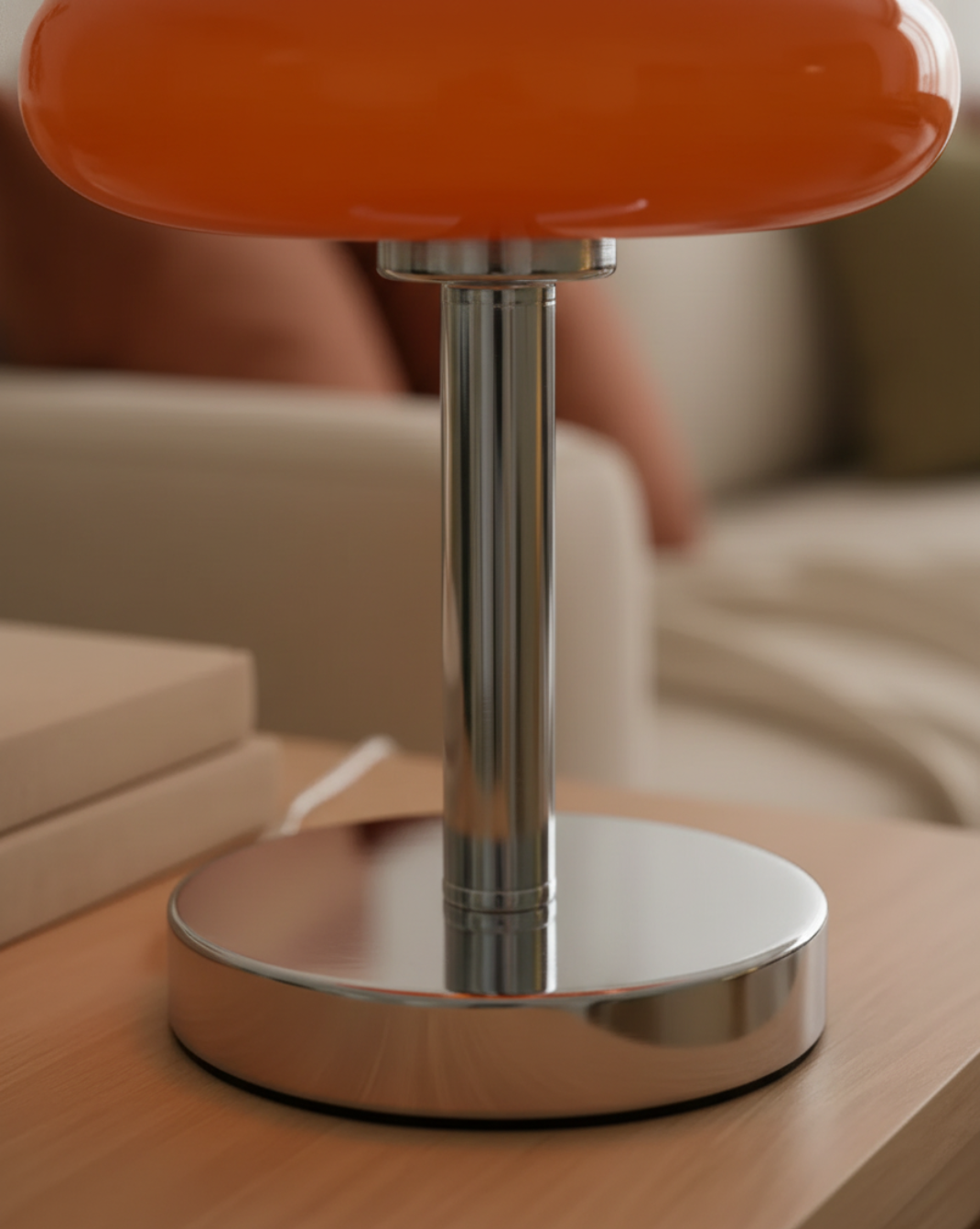 Glazen Tafel Lamp - Trichromatische Dimming