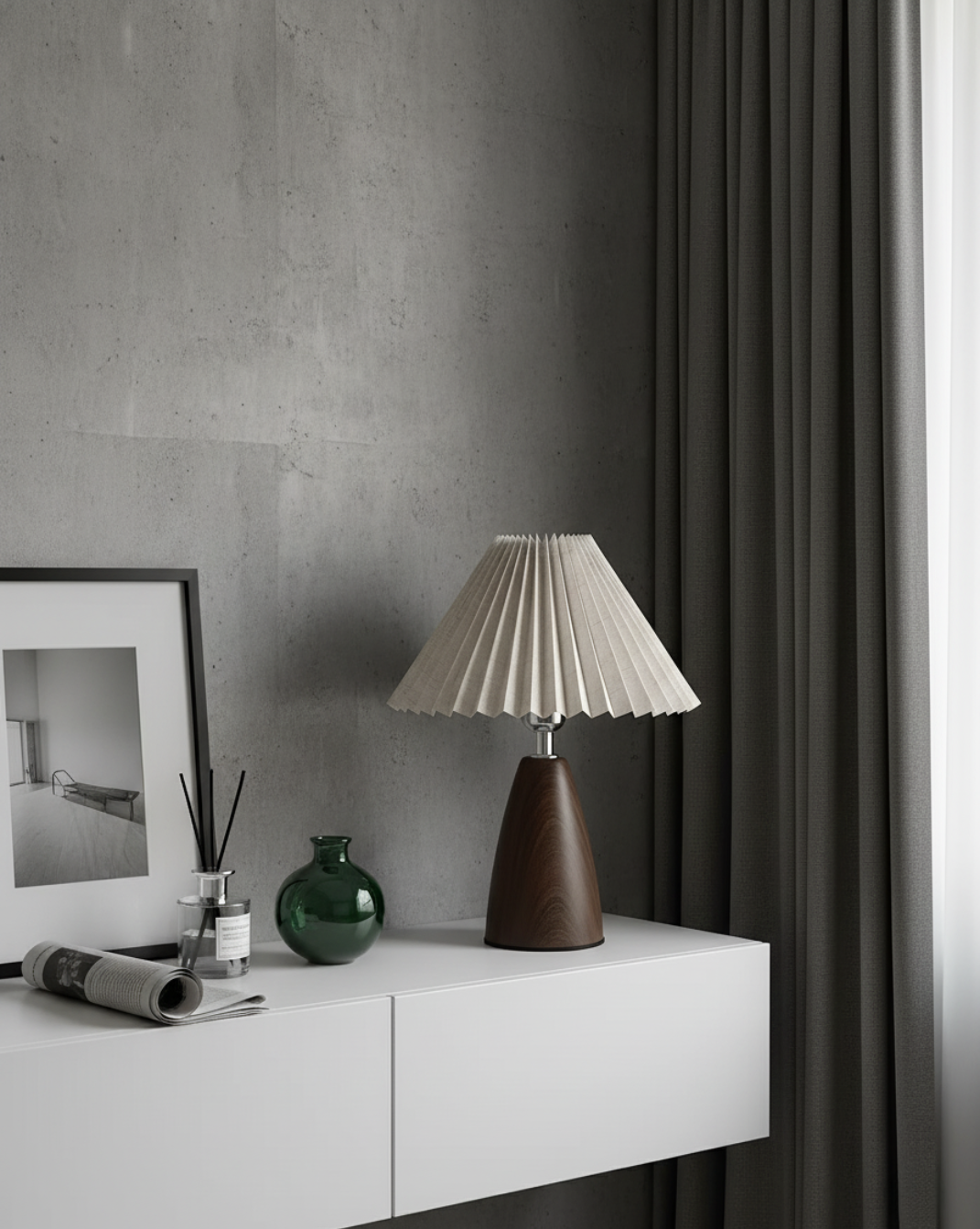 Nordic Cilinder Vintage Tafellamp