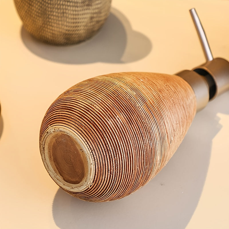 Creatieve Keramische Douchegel Fles met Pomp - Japanse Stijl Badkameraccessoire