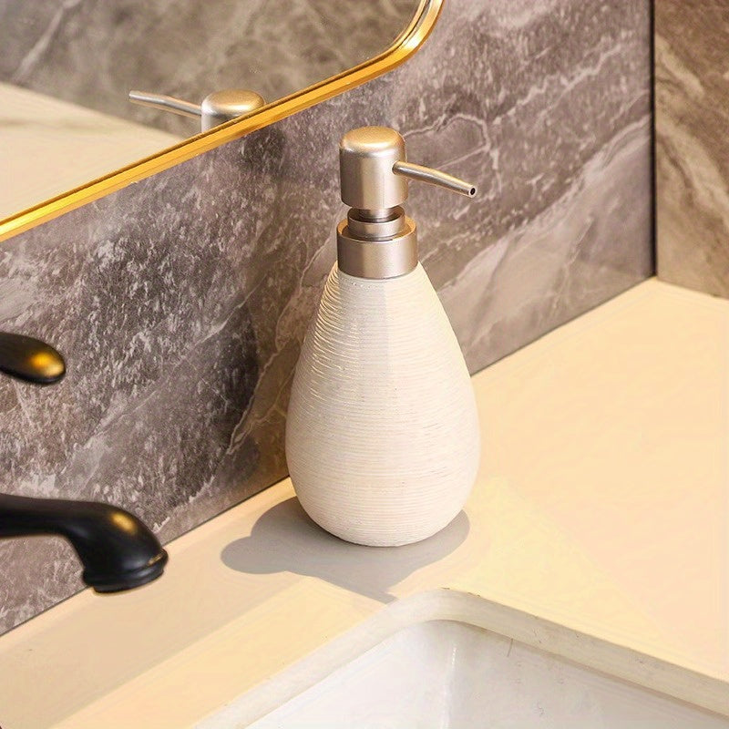 Creatieve Keramische Douchegel Fles met Pomp - Japanse Stijl Badkameraccessoire
