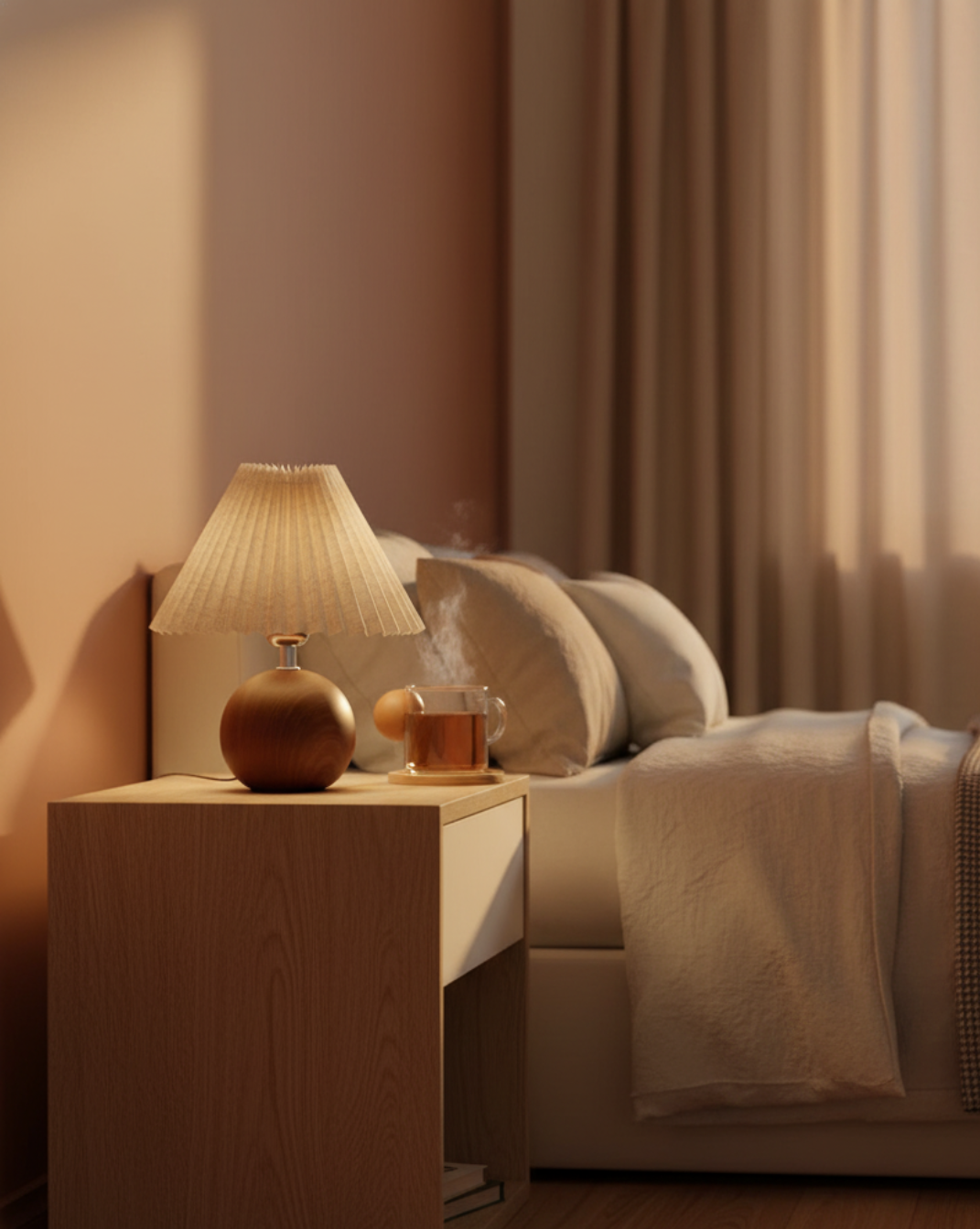 Nordic Ronde Vintage Tafellamp