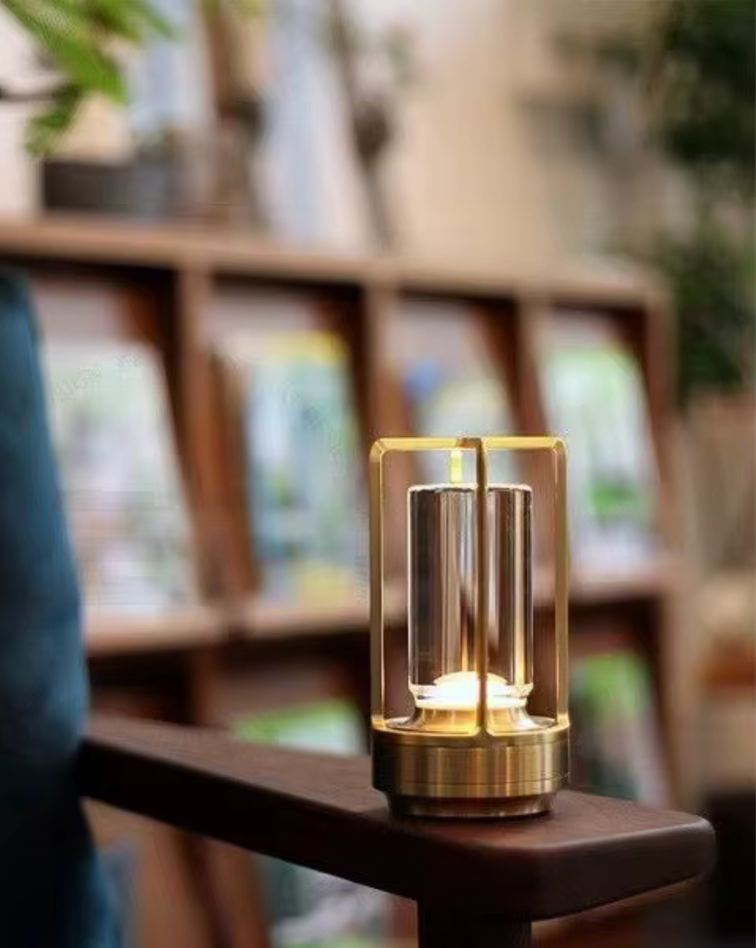 Minimalistische Crystal LED Lamp