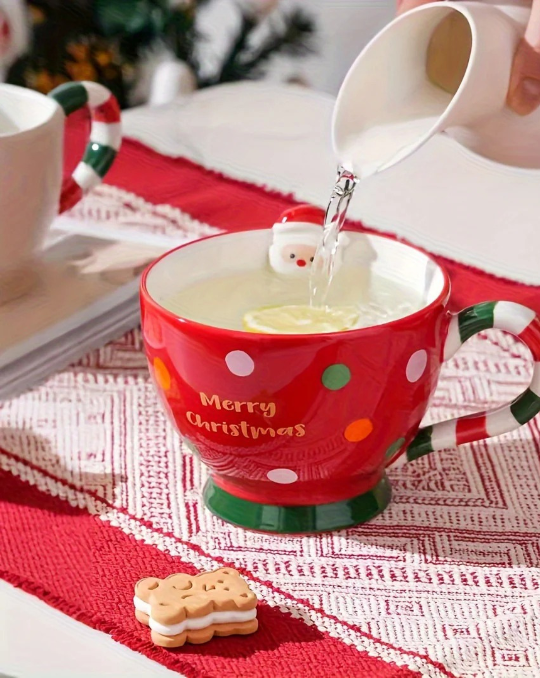 Feestelijke Keramische Mok 500 ml – Cartoon Design