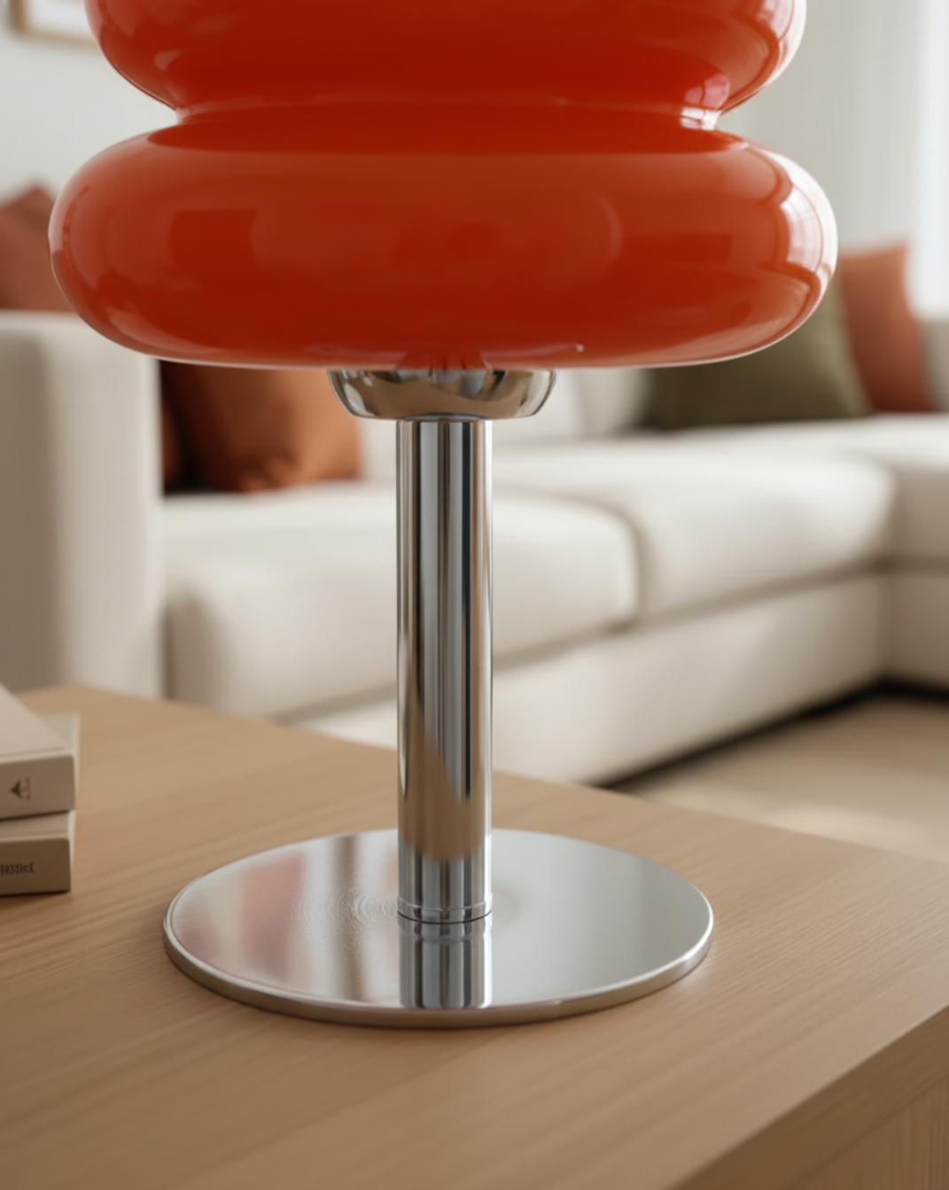 Glazen Tafel Lamp - Trichromatische Dimming