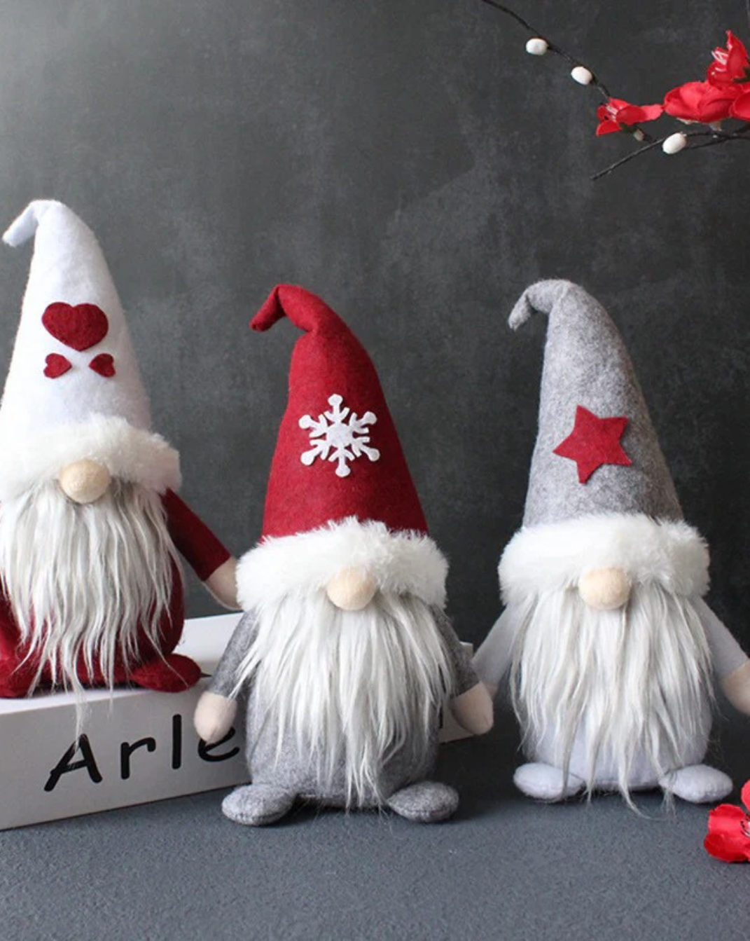 Feestelijk Gnome Ornament – Charmante Kerstdecoratie