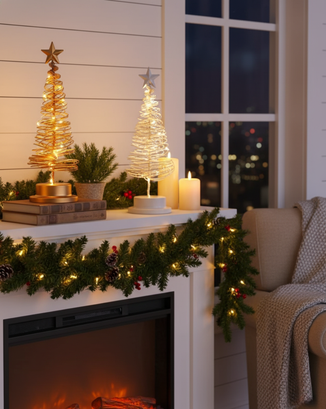 LED Kerstboom Tafellamp – Moderne Sfeerlamp