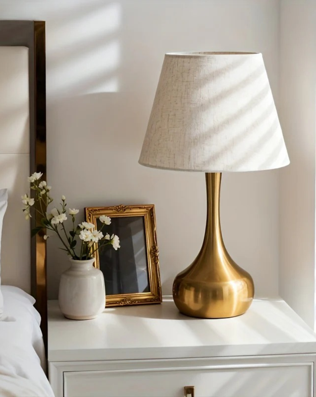 Moderne Gouden Tafellamp