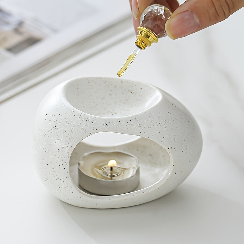 Keramische Kaarsenhouder en Diffuser Set - Minimalistisch en Modern Design