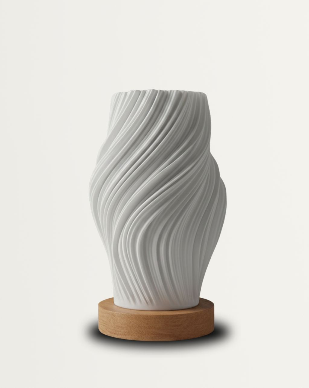 Verstelbare Tafellamp - Modern Design met Houten Voet en USB Voeding