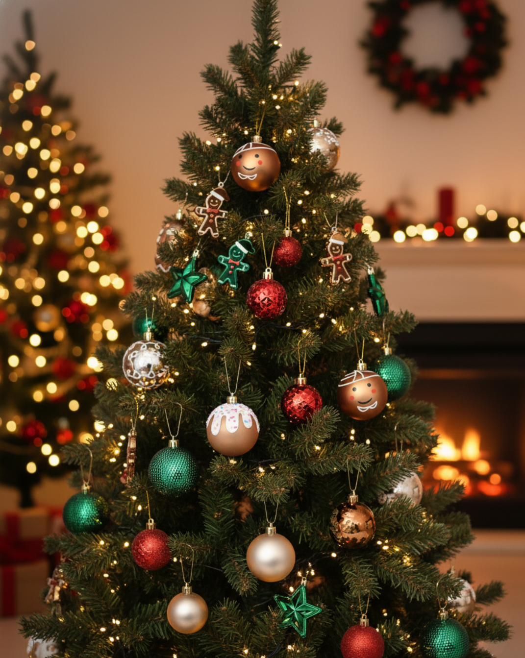 Shatterproof kerstballen-set 42 stuks