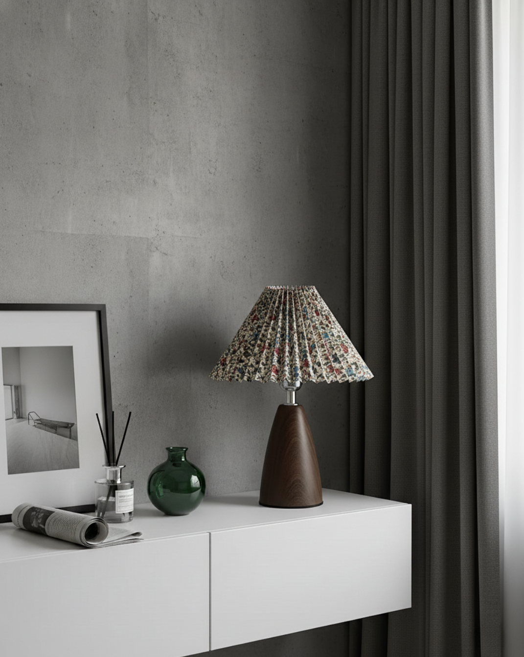 Nordic Cilinder Vintage Tafellamp