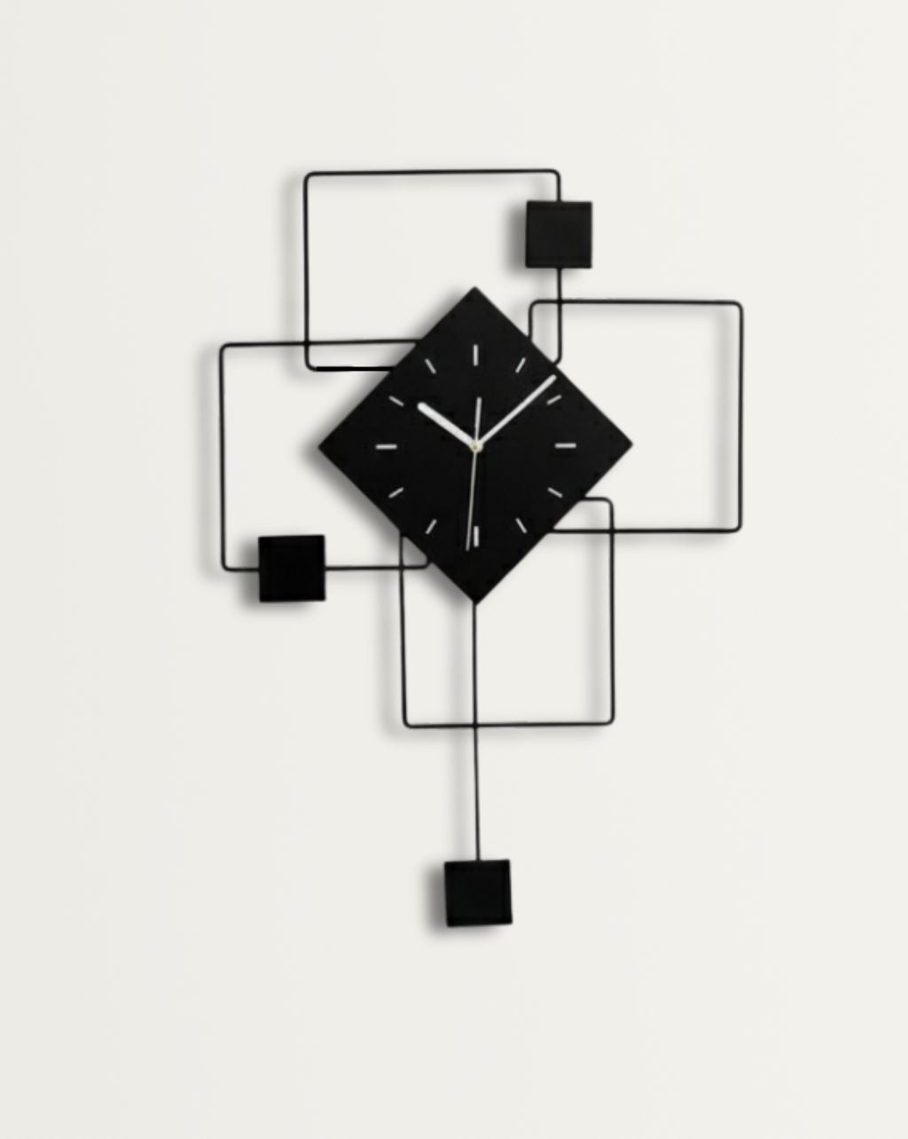 Moderne Wandklok - Stil en Digitale Weergave voor Thuis en Kantoor