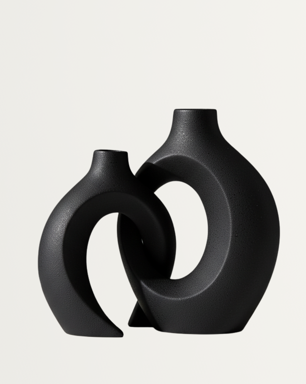Set van 2 Decoratieve Vazen - Bohemian Stijl voor Minimalistische Decoratie