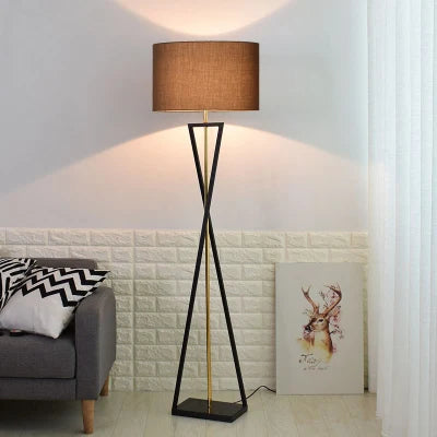 Vloerlamp Zwart - Moderne Nordic Staande Lamp voor Woonkamer en Slaapkamer