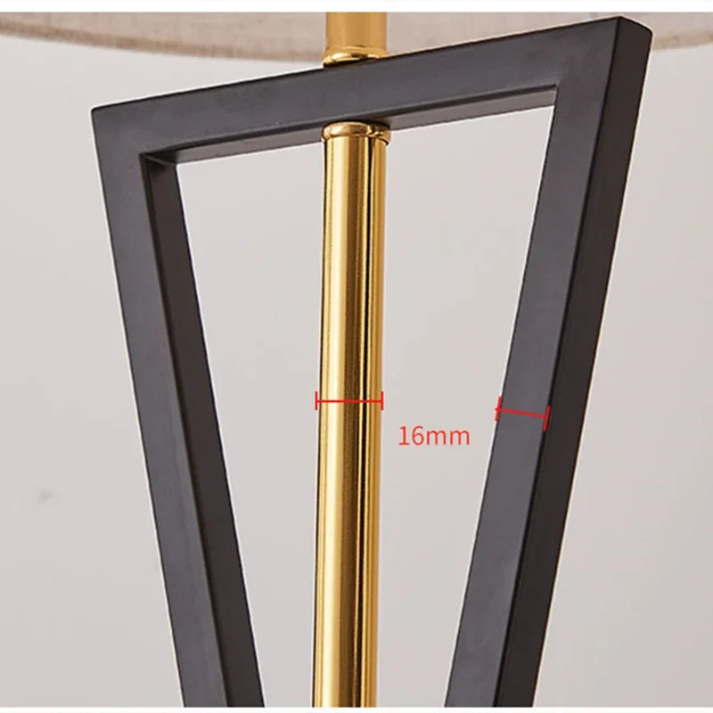 Vloerlamp Zwart - Moderne Nordic Staande Lamp voor Woonkamer en Slaapkamer