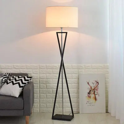 Vloerlamp Zwart - Moderne Nordic Staande Lamp voor Woonkamer en Slaapkamer