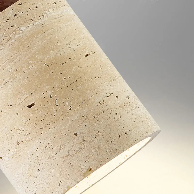 Moderne Bedlamp - Uniek Wabi-Sabi Ontwerp met Gele Accenten