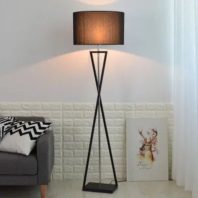 Vloerlamp Zwart - Moderne Nordic Staande Lamp voor Woonkamer en Slaapkamer