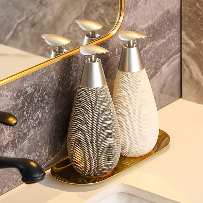 Creatieve Keramische Douchegel Fles met Pomp - Japanse Stijl Badkameraccessoire
